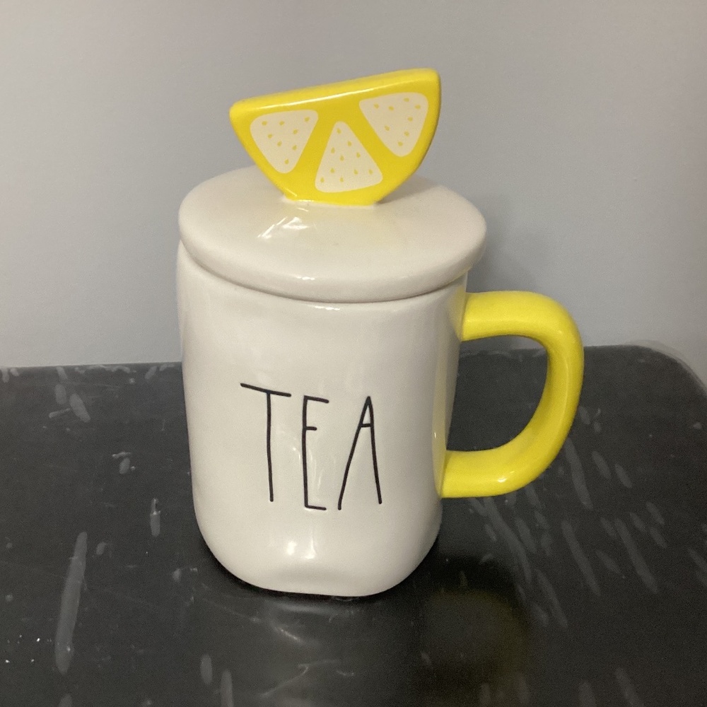 Rae Dunn tea topper